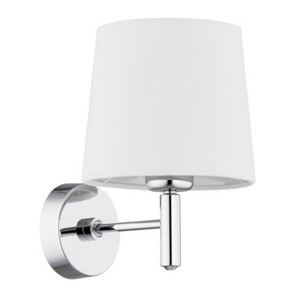 Brilagi - Wandlamp MONTE 1xE27/15W/230V crème/glanzend chroom