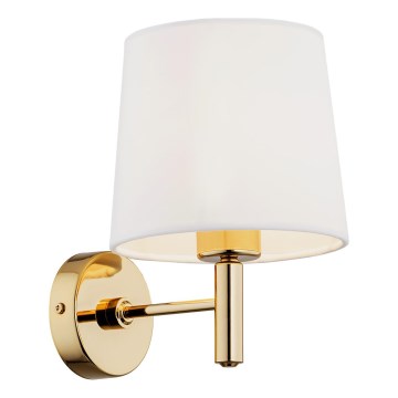 Brilagi - Wandlamp MONTE 1xE27/15W/230V crème/goudkleurig