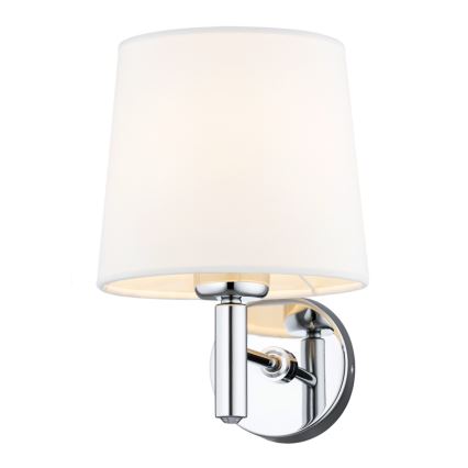 Brilagi - Wandlamp MONTE 1xE27/60W/230V crème/glanzend chroom