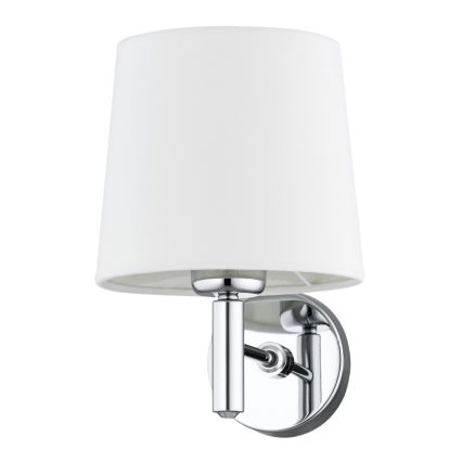 Brilagi - Wandlamp MONTE 1xE27/60W/230V crème/glanzend chroom