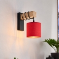 BRILAGI - Wandlamp NUBILA 1xE27/60W/230V bruin/zwart/rood