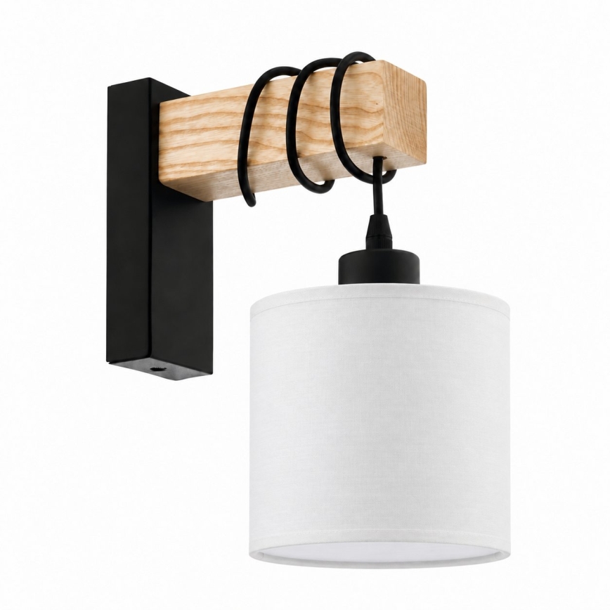 BRILAGI - Wandlamp NUBILA 1xE27/60W/230V bruin/zwart/wit