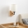 Brilagi - Wandlamp NUBILA WOOD 1xE27/25W/230V eiken/zwart/crème