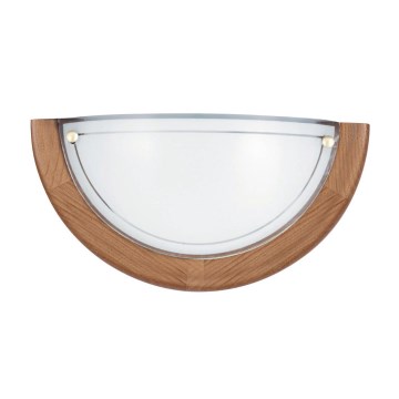 Brilagi - Wandlamp ORBIS 1xE27/60W/230V 30 cm dennen/kersenhout