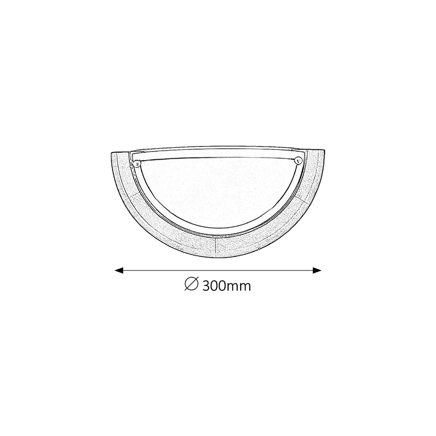 Brilagi - Wandlamp ORBIS 1xE27/60W/230V 30 cm dennenhout