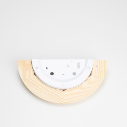 Brilagi - Wandlamp ORBIS 1xE27/60W/230V 30 cm dennenhout