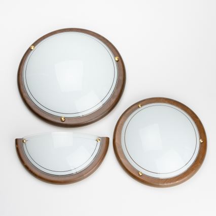 Brilagi - Wandlamp ORBIS 1xE27/60W/230V 30 cm grenen