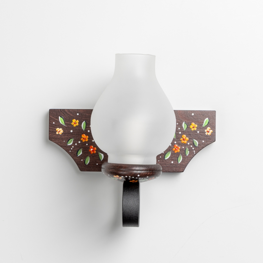 Brilagi - Wandlamp QUEEN 1xE14/40W/230V beuk/wenge