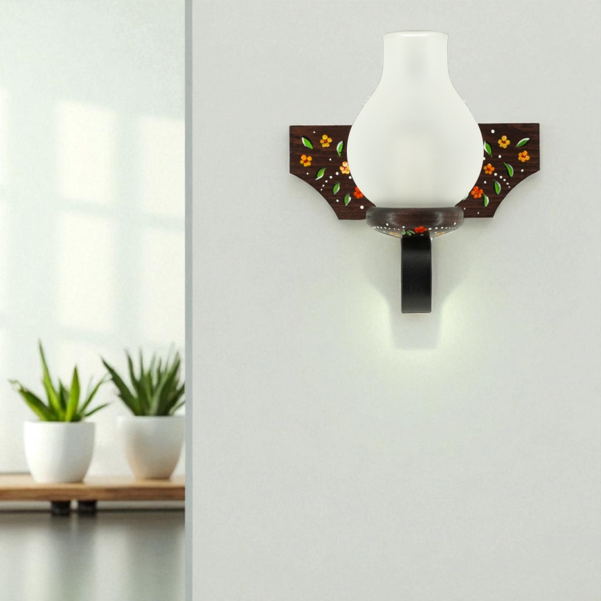 Brilagi - Wandlamp QUEEN 1xE14/40W/230V beuk/wenge