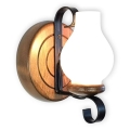 Brilagi - Wandlamp ROATA APLICA 1xE14/40W/230V beuken/walnoot