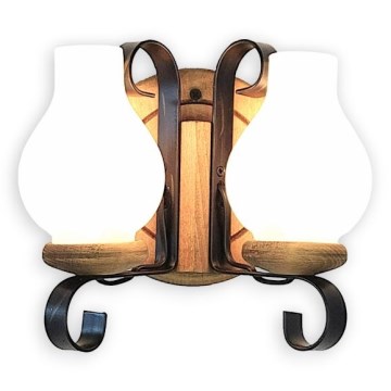 Brilagi - Wandlamp ROATA APLICA 2xE14/40W/230V beuken