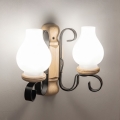 Brilagi - Wandlamp RUSTIC 2xE14/40W/230V eik