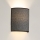 Brilagi - Wandlamp SEMI 1xE27/15W/230V diameter 20 cm grijs