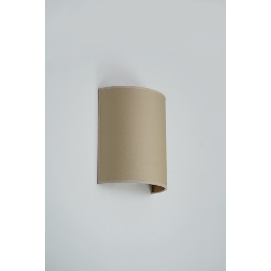 Brilagi - Wandlamp SEMI CIRCLE 1xE27/15W/230V beige