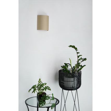 Brilagi - Wandlamp SEMI CIRCLE 1xE27/15W/230V beige