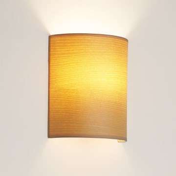 Brilagi - Wandlamp SEMI CIRCLE 1xE27/15W/230V beige