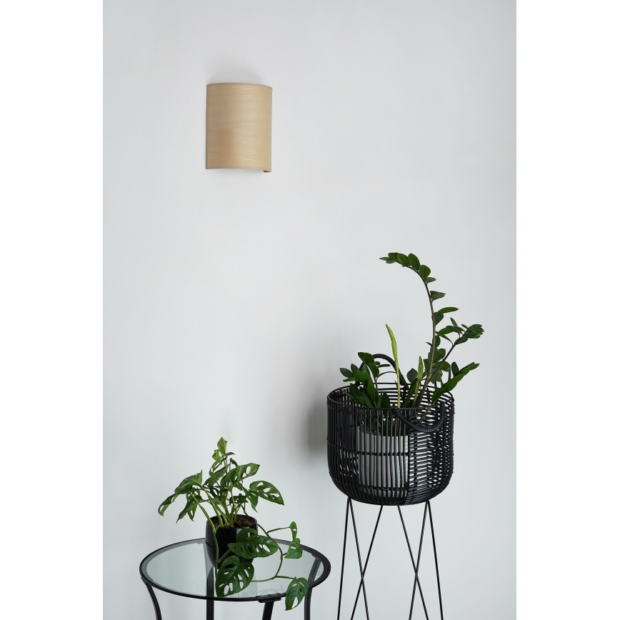 Brilagi - Wandlamp SEMI CIRCLE 1xE27/15W/230V beige