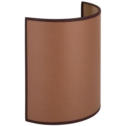 Brilagi - Wandlamp SEMI CIRCLE 1xE27/15W/230V bruin