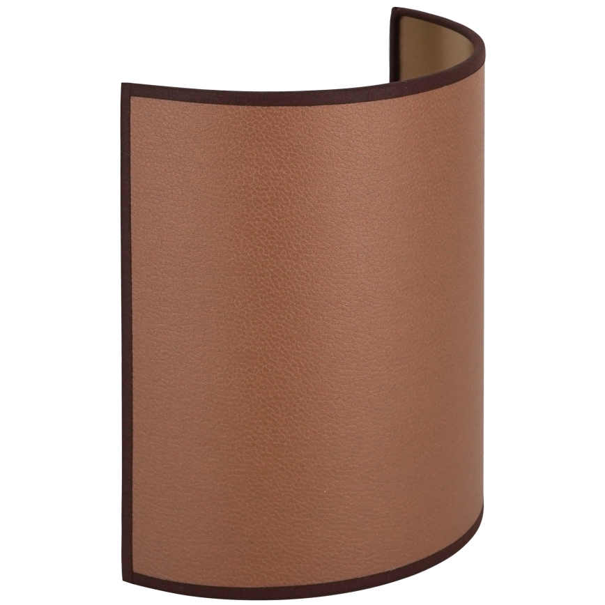 Brilagi - Wandlamp SEMI CIRCLE 1xE27/15W/230V bruin