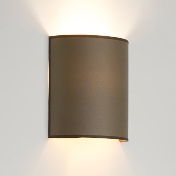 Brilagi - Wandlamp SEMI CIRCLE 1xE27/15W/230V bruin
