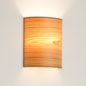 Brilagi - Wandlamp SEMI CIRCLE 1xE27/15W/230V bruin