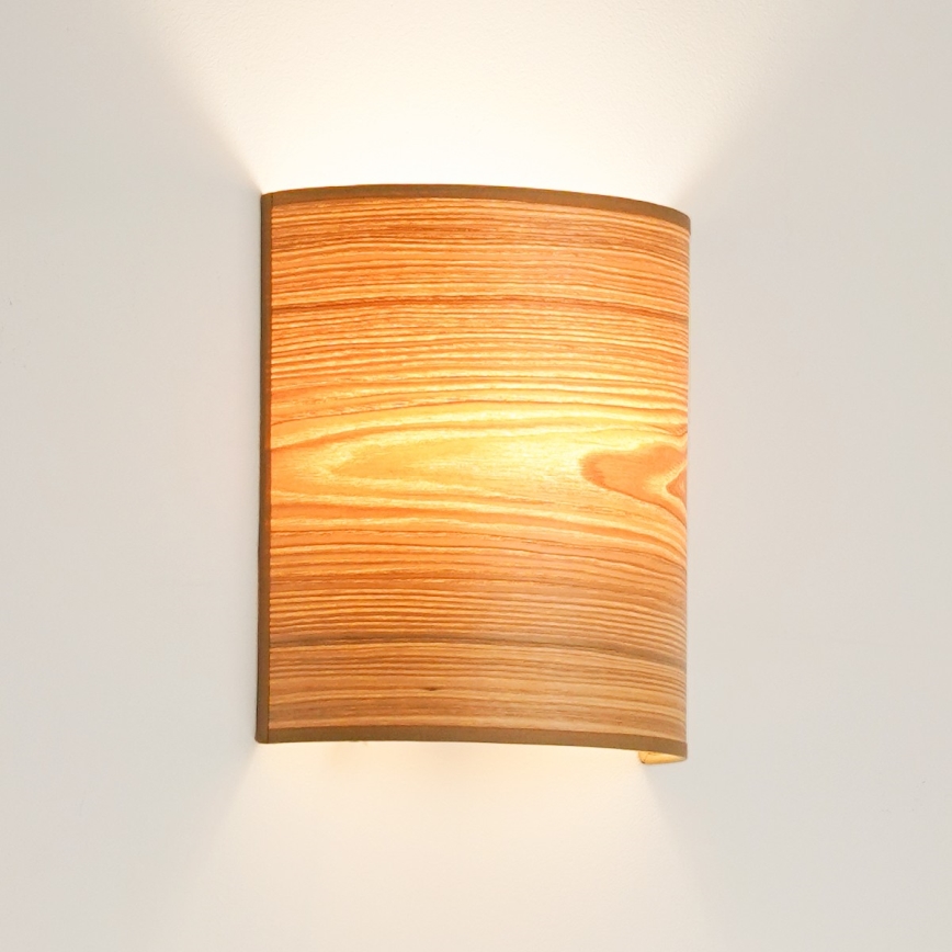 Brilagi - Wandlamp SEMI CIRCLE 1xE27/15W/230V bruin