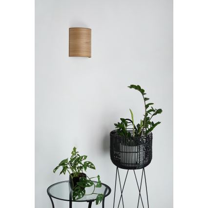 Brilagi - Wandlamp SEMI CIRCLE 1xE27/15W/230V bruin