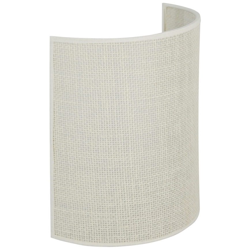 Brilagi - Wandlamp SEMI CIRCLE 1xE27/15W/230V crème