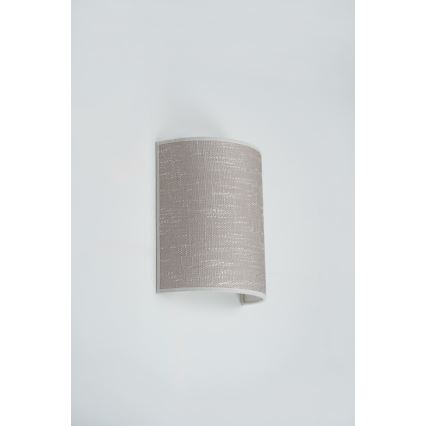 Brilagi - Wandlamp SEMI CIRCLE 1xE27/15W/230V donker