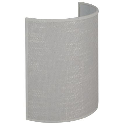 Brilagi - Wandlamp SEMI CIRCLE 1xE27/15W/230V grijs