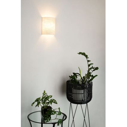 Brilagi - Wandlamp SEMI CIRCLE 1xE27/15W/230V grijs
