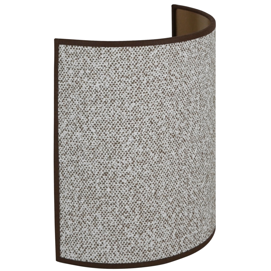 Brilagi - Wandlamp SEMI CIRCLE 1xE27/15W/230V grijs