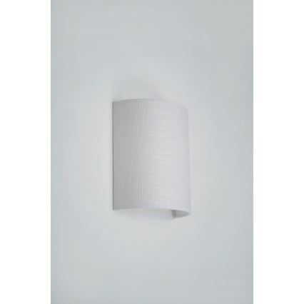 Brilagi - Wandlamp SEMI CIRCLE 1xE27/15W/230V lichtgrijs