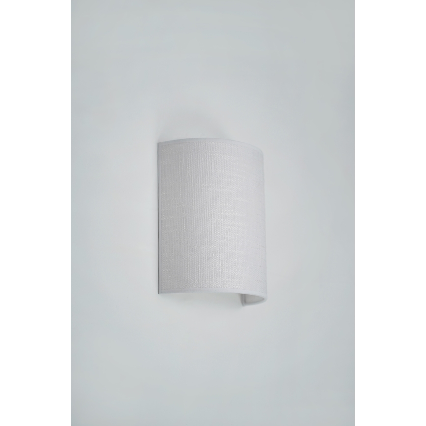 Brilagi - Wandlamp SEMI CIRCLE 1xE27/15W/230V lichtgrijs