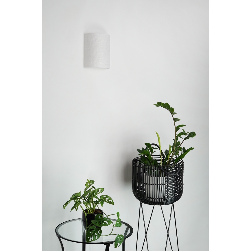 Brilagi - Wandlamp SEMI CIRCLE 1xE27/15W/230V lichtgrijs
