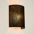 Brilagi - Wandlamp SEMI CIRCLE 1xE27/15W/230V zwart