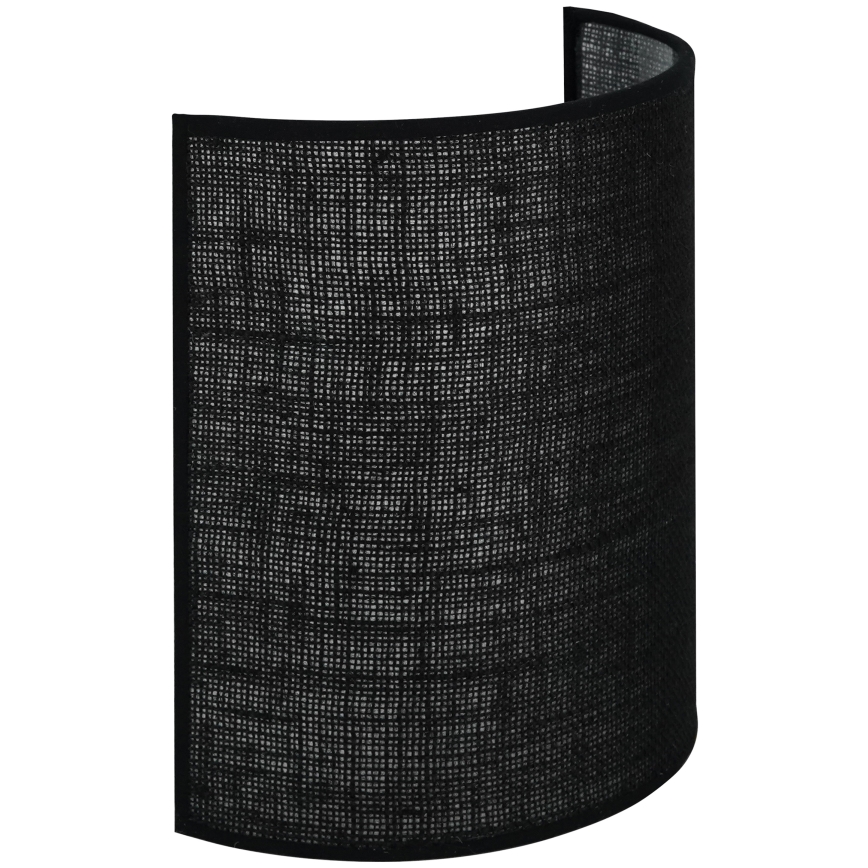 Brilagi - Wandlamp SEMI CIRCLE 1xE27/15W/230V zwart