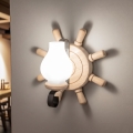 Brilagi - Wandlamp TIMONA 1xE14/40W/230V eiken