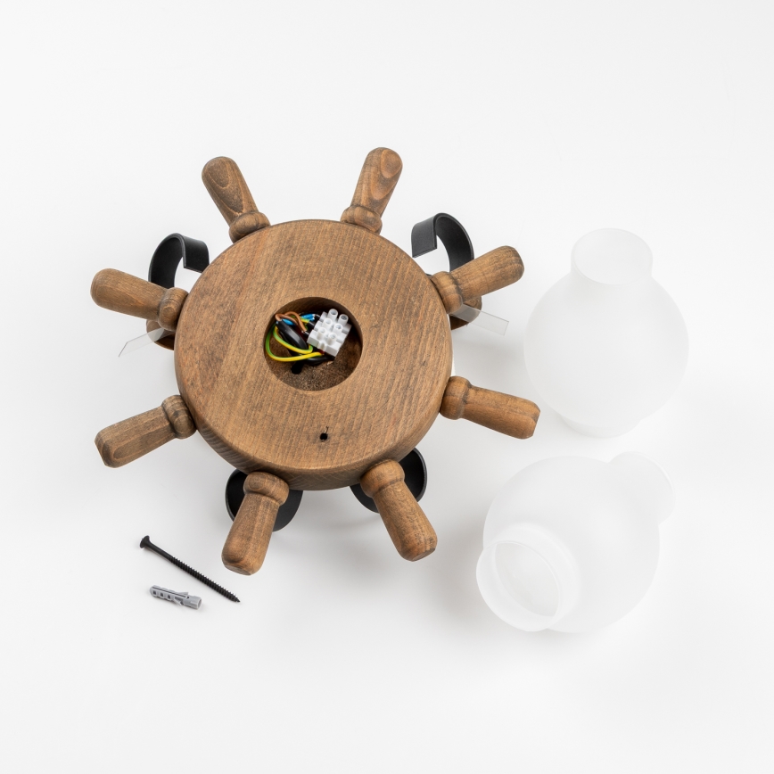 Brilagi - Wandlamp TIMONA 2xE14/40W/230V beuken