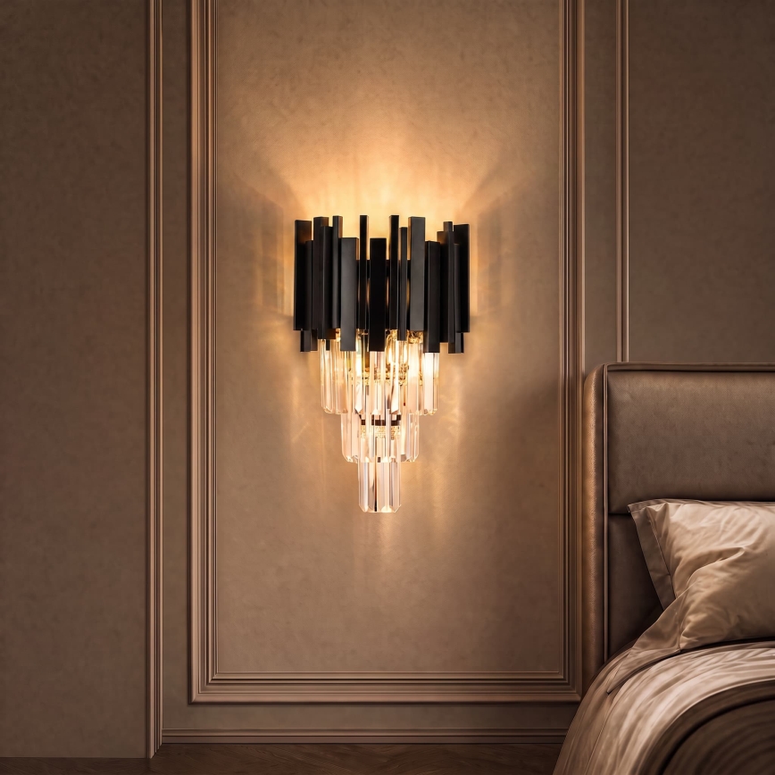 BRILAGI - Wandlamp VERVE 2xE14/40W/230V zwart