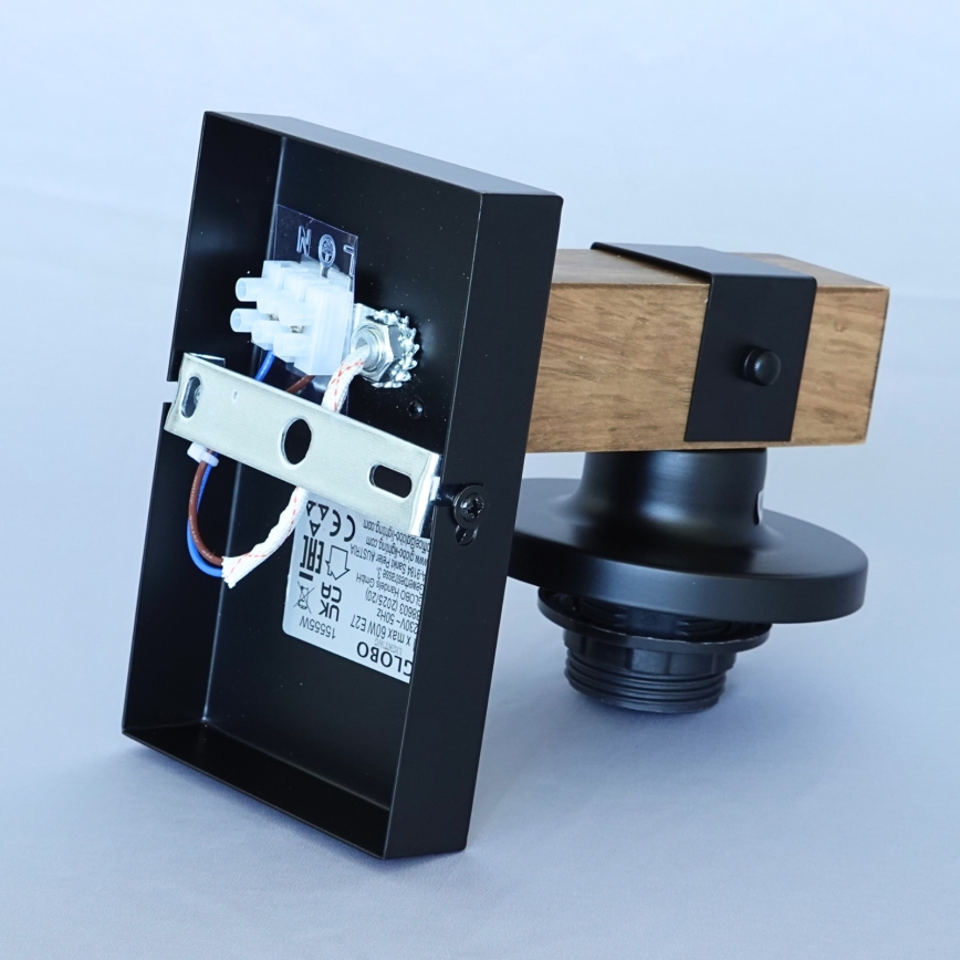 Brilagi - Wandlamp VISTA 1xE27/60W/230V eiken