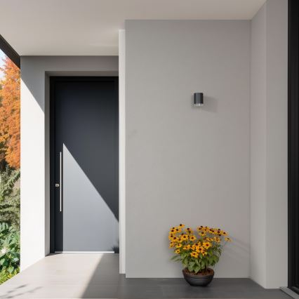 Brilagi - Wandlamp voor buiten MATERA 1xGU10/30W/230V antraciet IP54