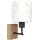 Brilagi - Wandlamp voor kinderen BOBO WOOD 1xE27/25W/230V eiken/zwart/wit/konijntjes
