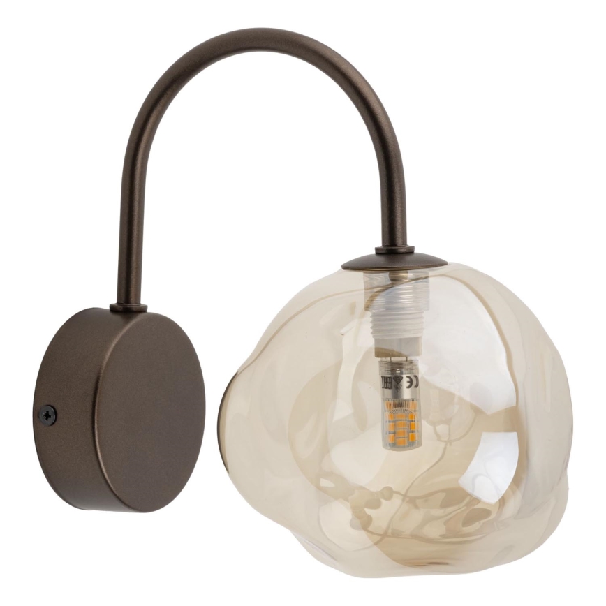 Brilagi - Wandlamp VULCANO 1xG9/8W/230V bruin/rookbeige