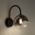 Brilagi - Wandlamp VULCANO 1xG9/8W/230V zwart/gerookt zwart