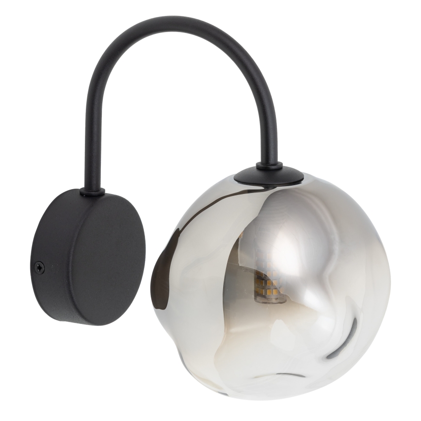Brilagi - Wandlamp VULCANO 1xG9/8W/230V zwart/gerookt zwart