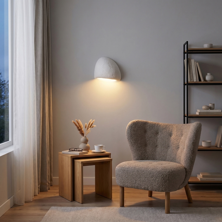 Brilagi - Wandlamp WABI SABI 1xG9/10W/230V wit