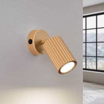 Brilagi - Wandspot CRESTO 1xGU10/10W/230V goud