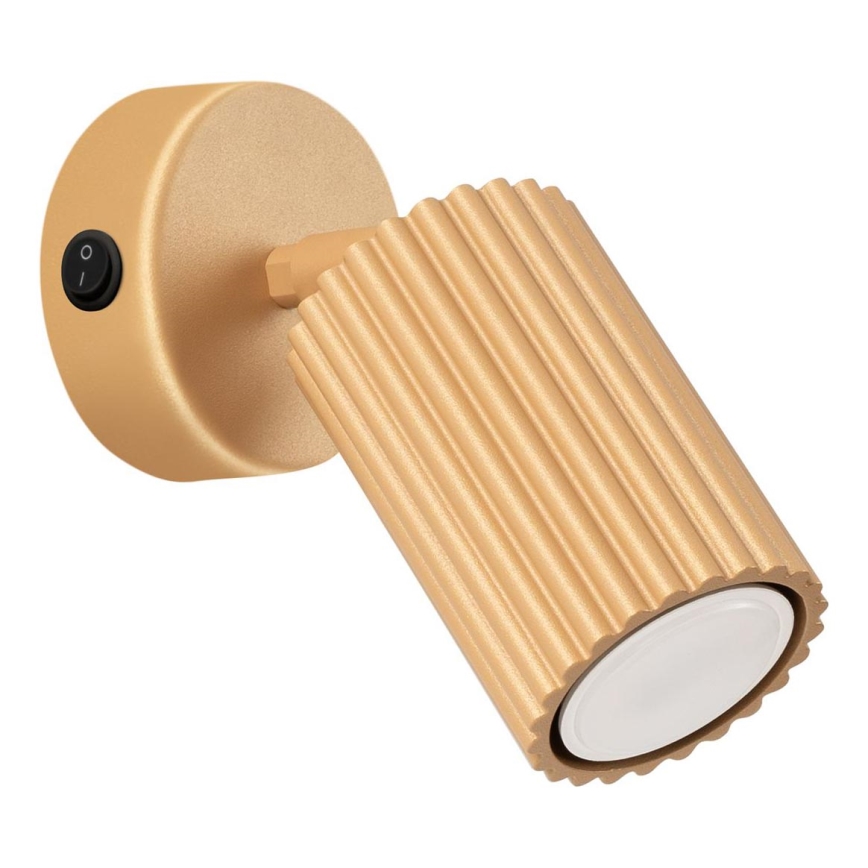 Brilagi - Wandspot CRESTO 1xGU10/10W/230V goud