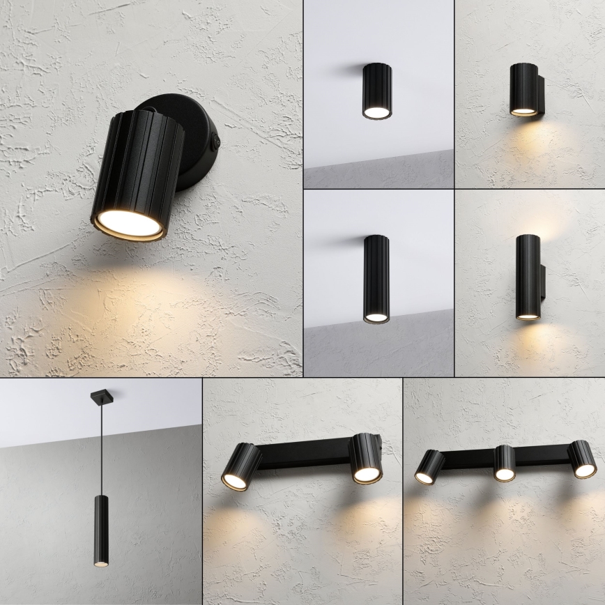 Brilagi - Wandspot CRISPINA 1xGU10/10W/230V zwart